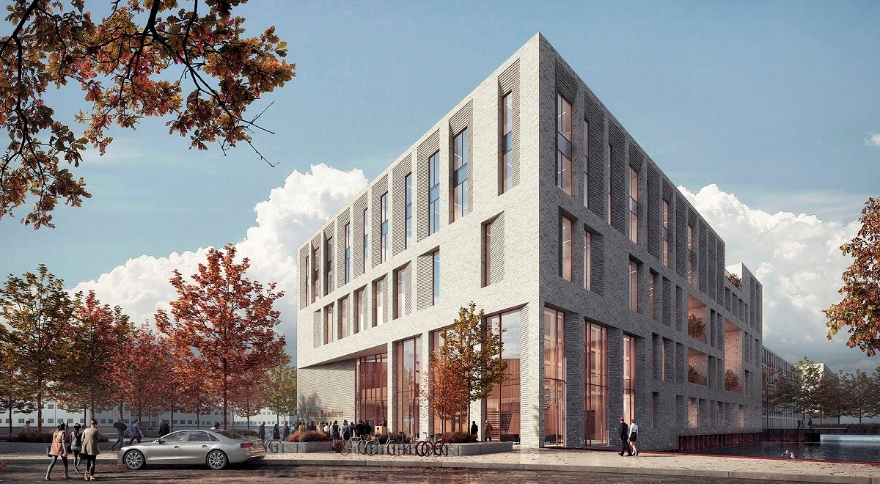 Modelbillede af Østre Landsrets kommende domhus