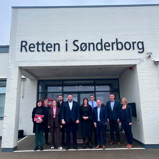 Retsudvalget på besøg i Sønderborg