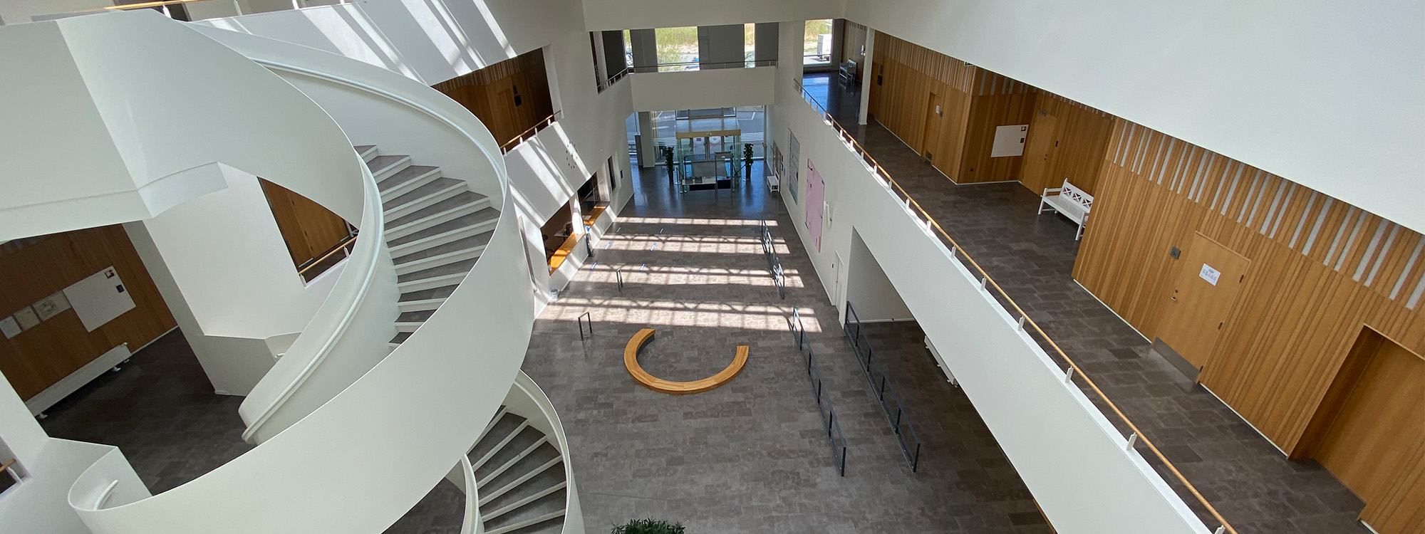 Indendørsfoto fra Retten i Roskilde